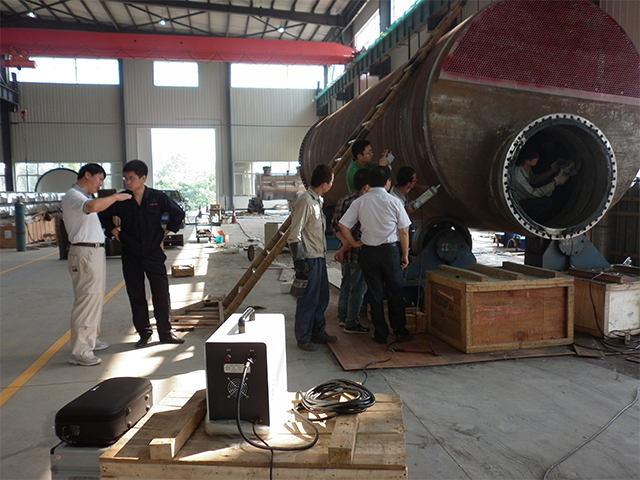 超聲波消除壓力容器焊接應力